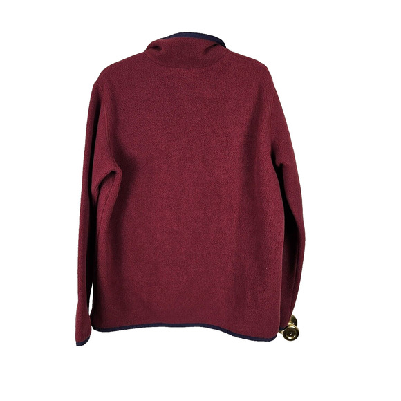 Cotopaxi Teca Fleece Snap T Pullover Sweater Jacket Mens M Red Blue Midlayer - Picture 5 of 5